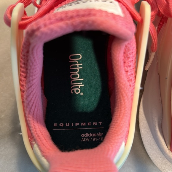 ADIDAS ORIGINALS EQT SUPPORT ADV WHITE / PINK - Picture 10 of 10